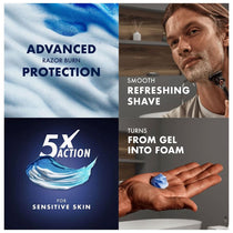 Gillette Fusion Razor & Fusion Shaving Gel 200ml