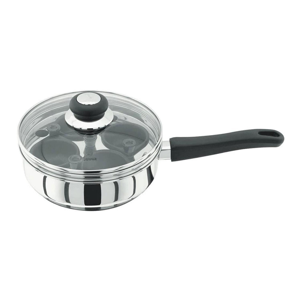 Judge Vista Stainless Steel 4-Cup Egg Poacher & 20cm Frying Pan Silver