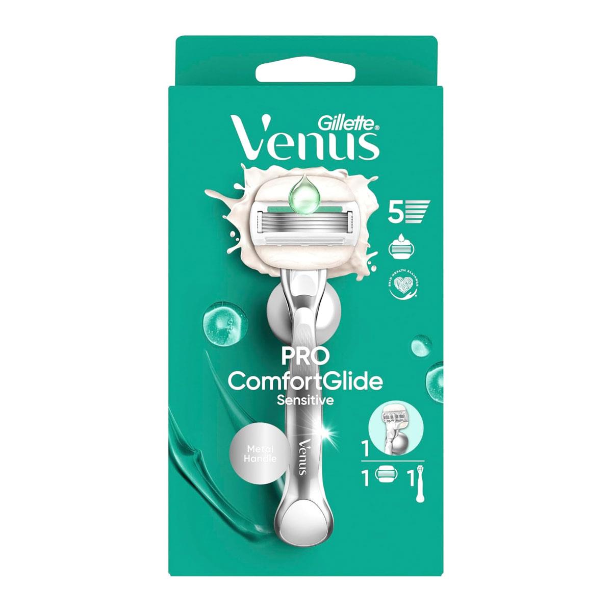 Gillette Venus ComfortGlide Sensitive Women Shaving Razor Set