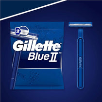 Gillette Blue II Disposable Men's Razors Twin-Blade Shaving System 20 Pack Blue