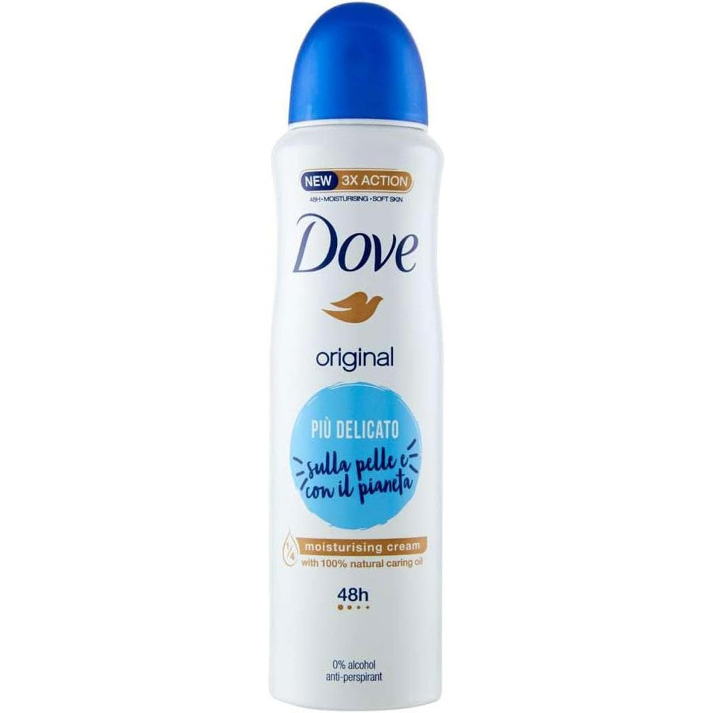 Dove Original Women's Anti-Perspirant Deodorant Spray 150ml Moisturising Formula