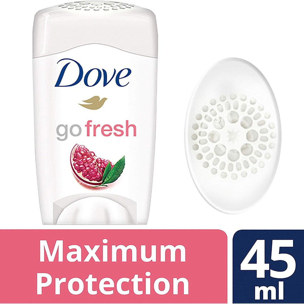 Dove Maximum Protection Go Fresh Anti-Perspirant Deodorant Stick Pomegranate and Lemon Verbena 45ml
