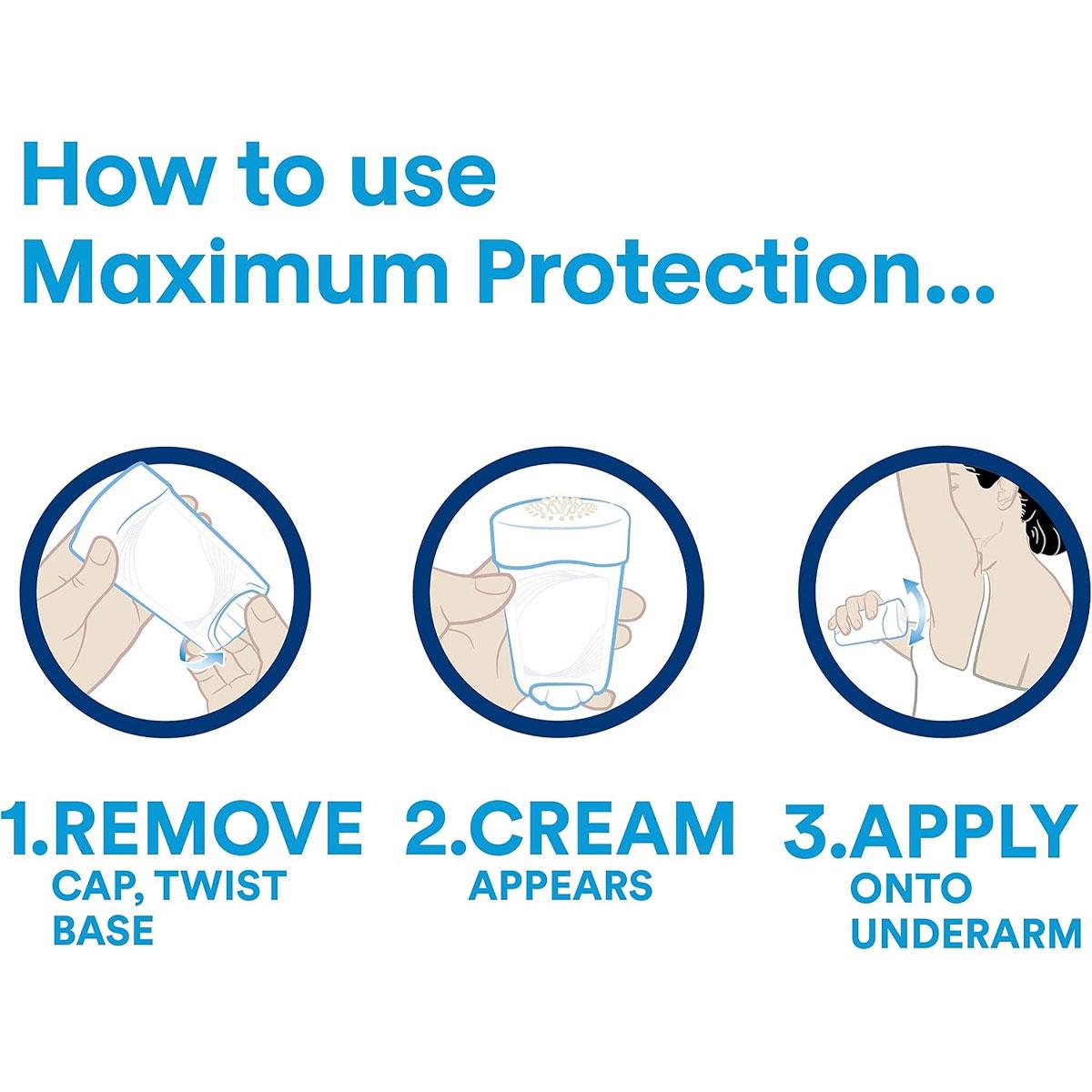 Dove Maximum Protection Go Fresh Anti-Perspirant Deodorant Stick Pomegranate and Lemon Verbena 45ml