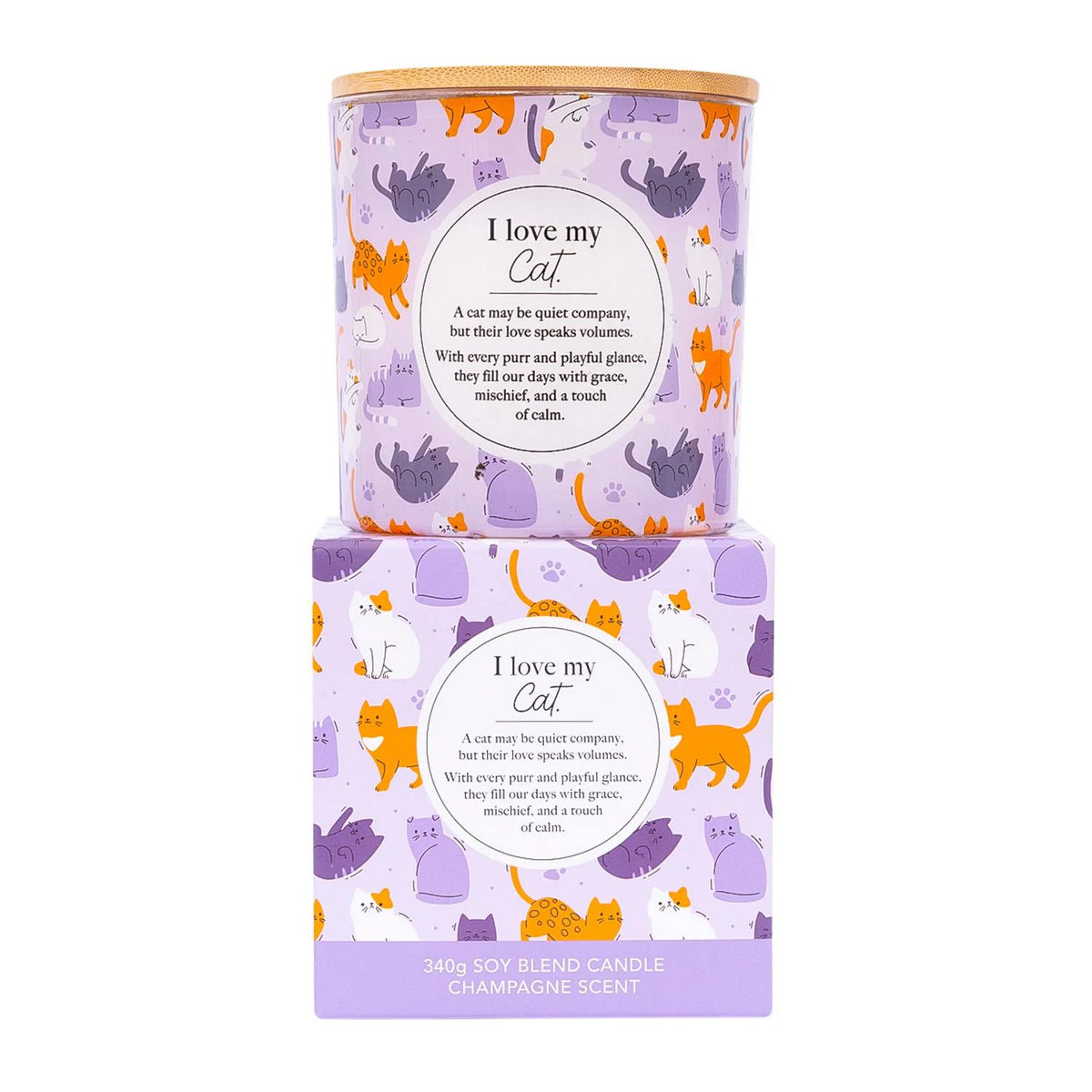 Meaningful Melts I Love My Cat Scented Candle 340g