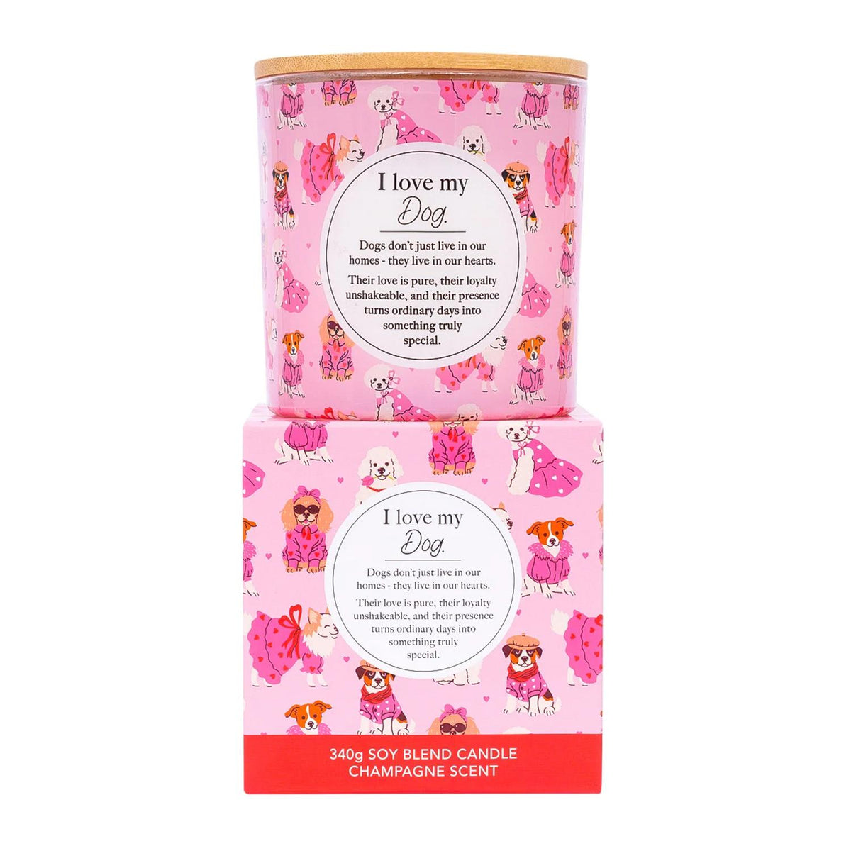 Meaningful Melts I Love My Dog Scented Candle 340g
