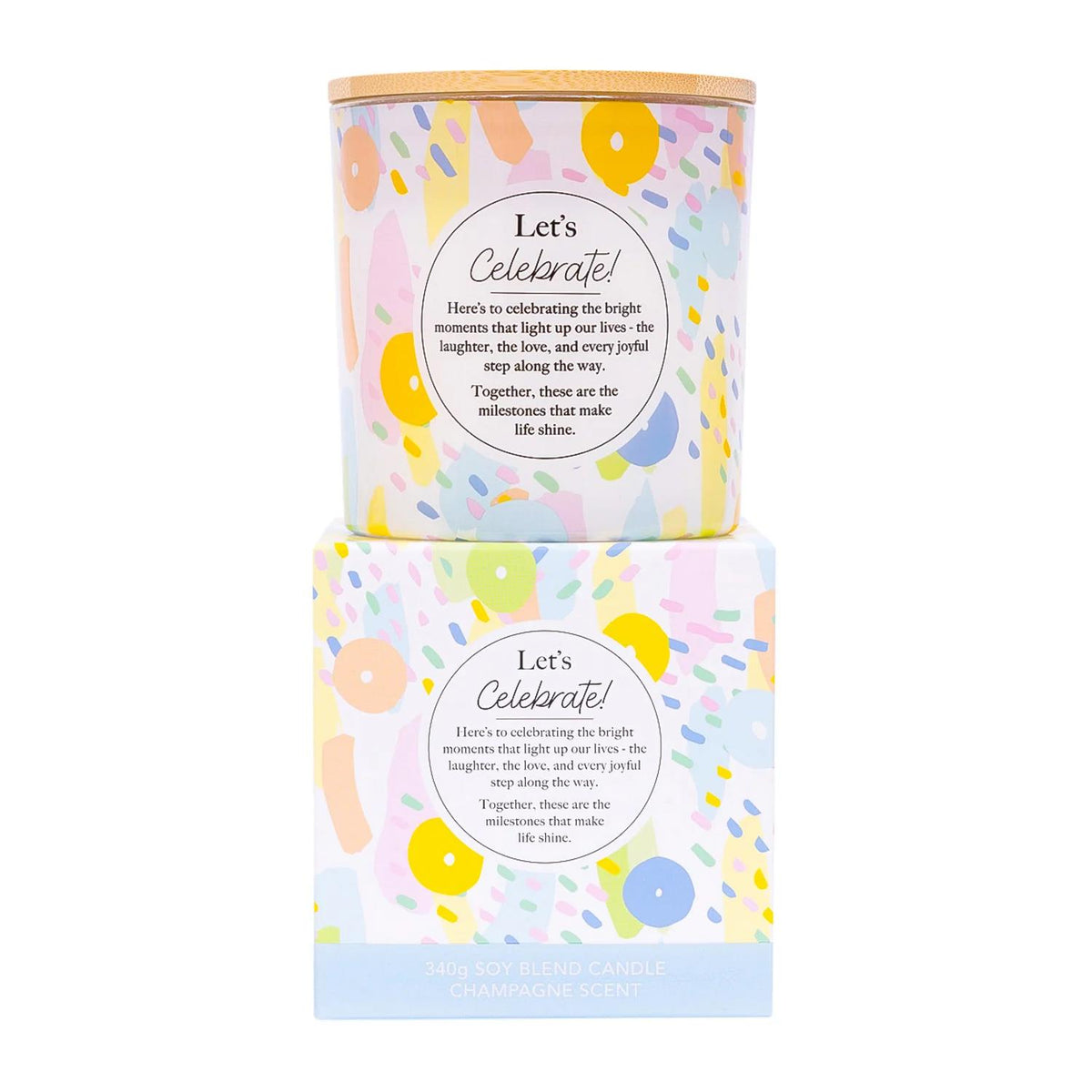 Meaningful Melts Let's Celebrate Scented Candle 340g