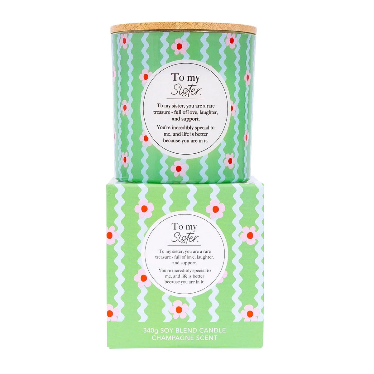 Meaningful Melts To My Sister Scented Candle 340g