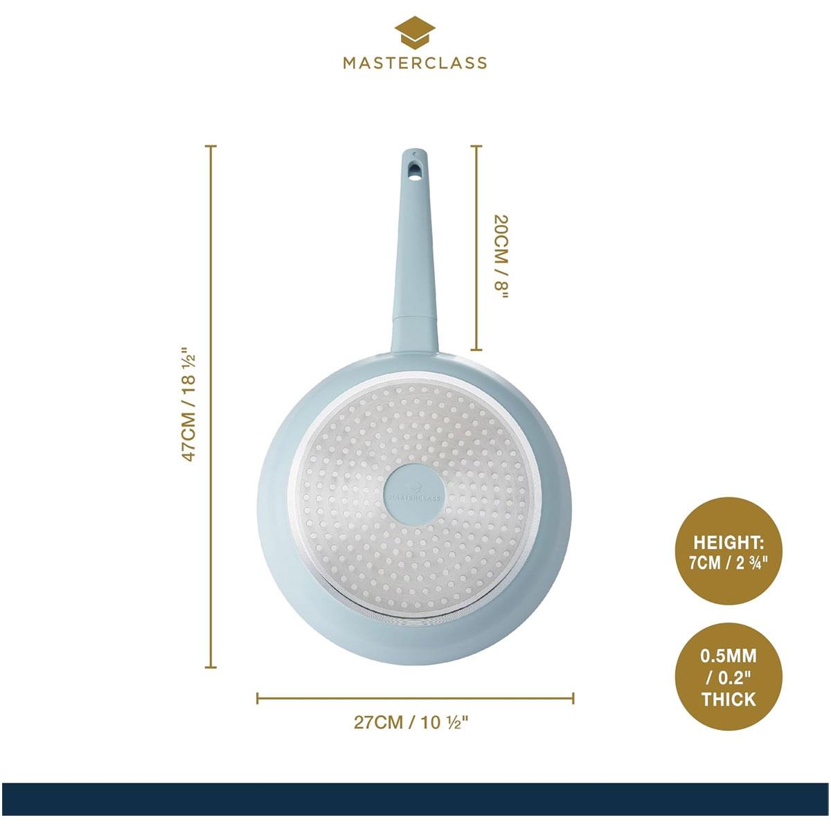 MasterClass Frying Pan 26cm Sky Blue