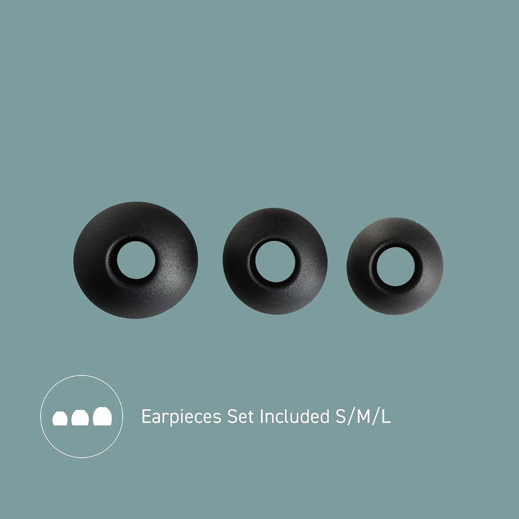 Panasonic Wired In-Ear Earphones 9mm Dynamic Drivers 3.5mm Jack 1.1m Cable Black