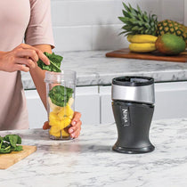 Ninja Nutri Slim Personal Blender and Smoothie Maker 700W 2 x 470ml Cups Black and Silver