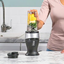 Ninja Nutri Slim Personal Blender and Smoothie Maker 700W 2 x 470ml Cups Black and Silver