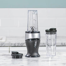 Ninja Nutri Slim Personal Blender and Smoothie Maker 700W 2 x 470ml Cups Black and Silver