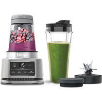 Ninja Foodi Power Nutri Blender 2-in-1 1100W 700ml Cup 400ml Bowl Auto-iQ Silver