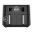 Ninja Foodi Dual Zone Air Fryer 7.6L 2400W 6 Cooking Functions 2 Drawers Black