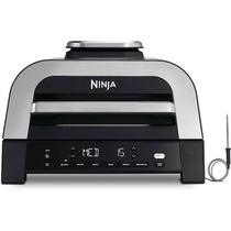 Ninja Foodi 6-in-1 MAX Indoor Grill and Air Fryer 3.8L 1760W Smart Cook Probe Grey/Silver