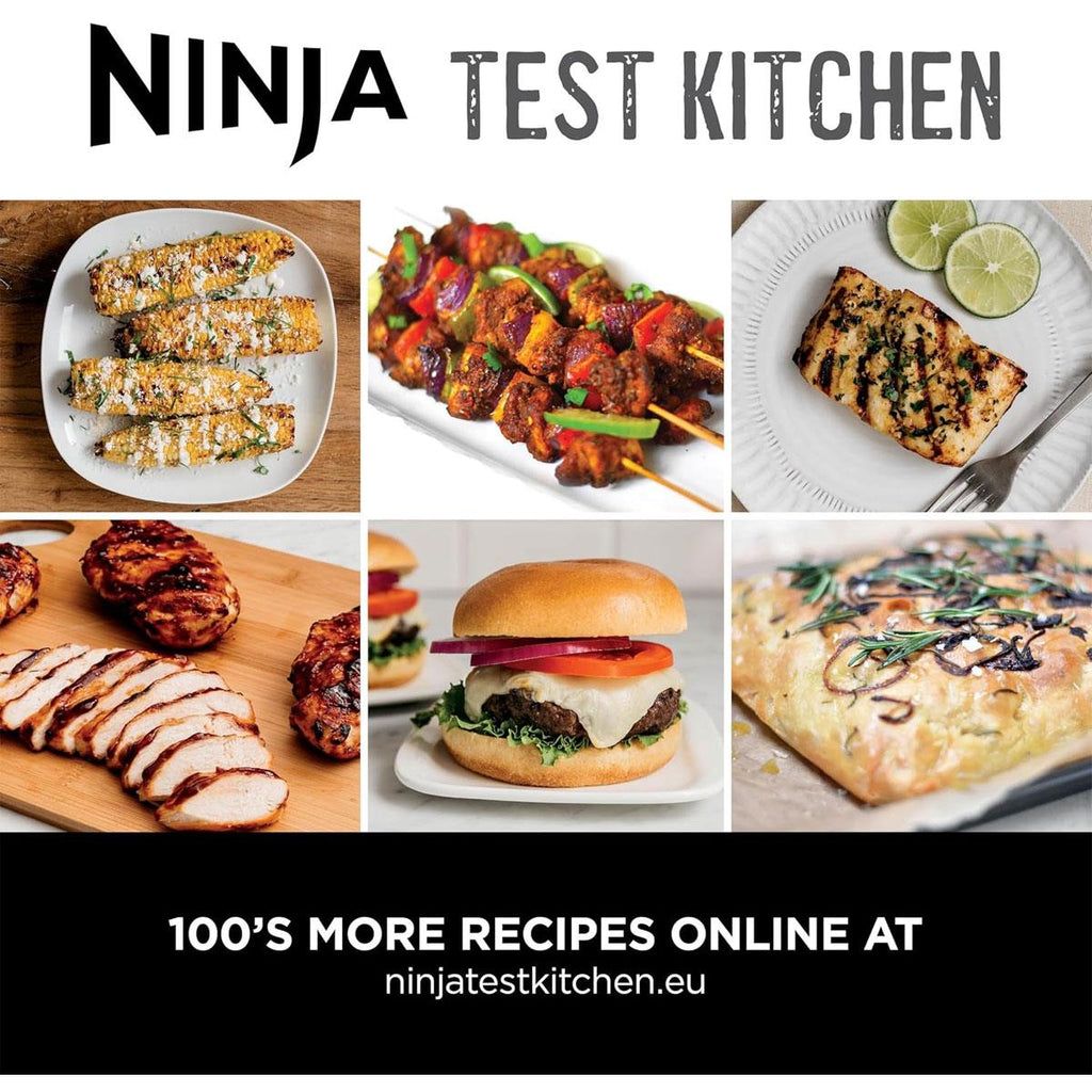 Ninja Foodi 6-in-1 MAX Indoor Grill and Air Fryer 3.8L 1760W Smart Cook Probe Grey/Silver
