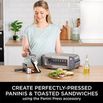 Ninja Foodi 3-in-1 Toaster Grill and Panini Press 2400W Stainless Steel 7 Cooking Functions