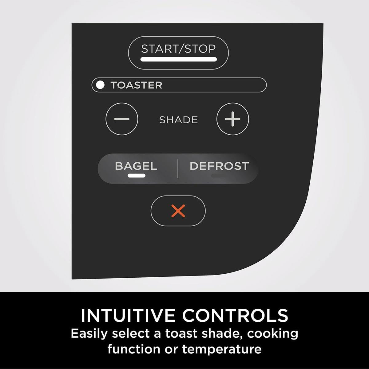 Ninja Foodi 3-in-1 Toaster Grill and Panini Press 2400W Stainless Steel 7 Cooking Functions
