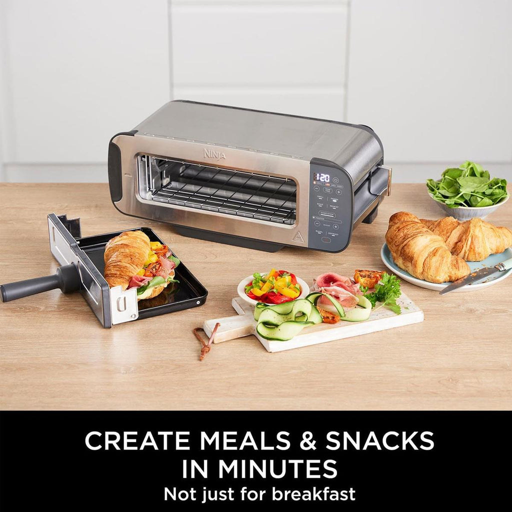 Ninja Foodi 3-in-1 Toaster Grill and Panini Press 2400W Stainless Steel 7 Cooking Functions