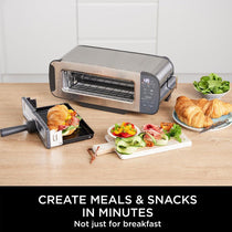 Ninja Foodi 3-in-1 Toaster Grill and Panini Press 2400W Stainless Steel 7 Cooking Functions