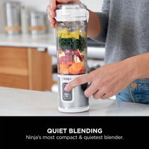 Ninja Blast Cordless Portable Blender 530ml USB-C Rechargeable Stainless Steel Blades White