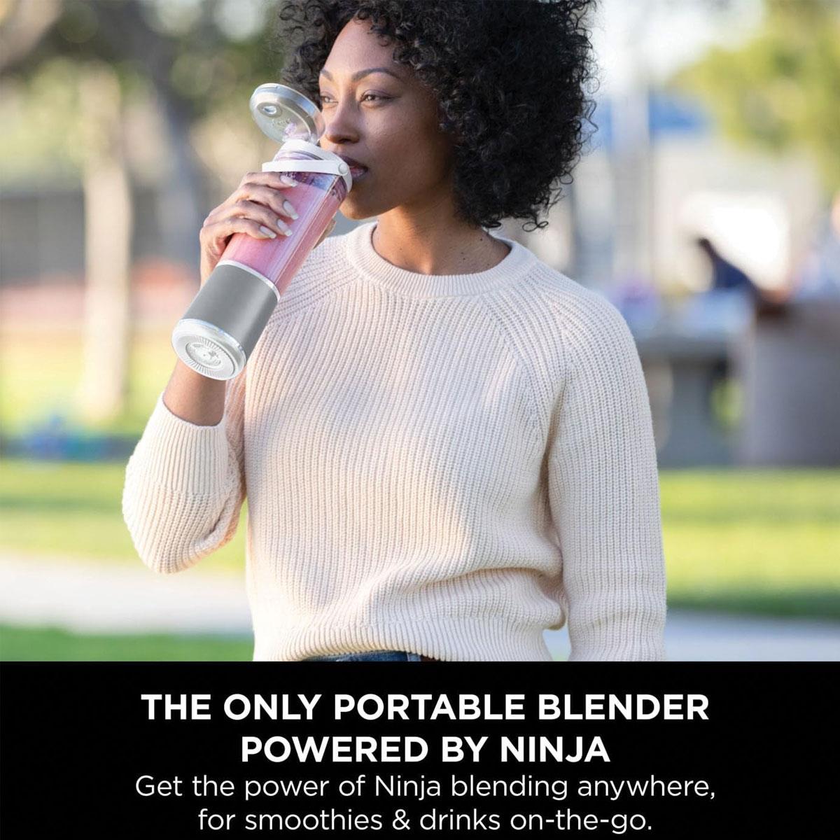 Ninja Blast Cordless Portable Blender 530ml USB-C Rechargeable Stainless Steel Blades White