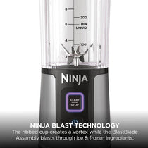 Ninja Blast Cordless Portable Blender 530ml USB-C Rechargeable Black