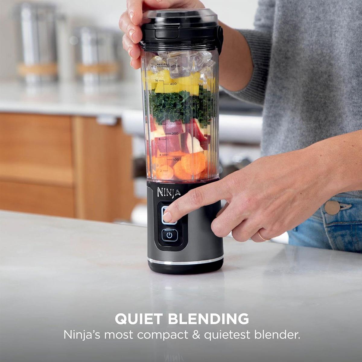 Ninja Blast Cordless Portable Blender 530ml USB-C Rechargeable Black