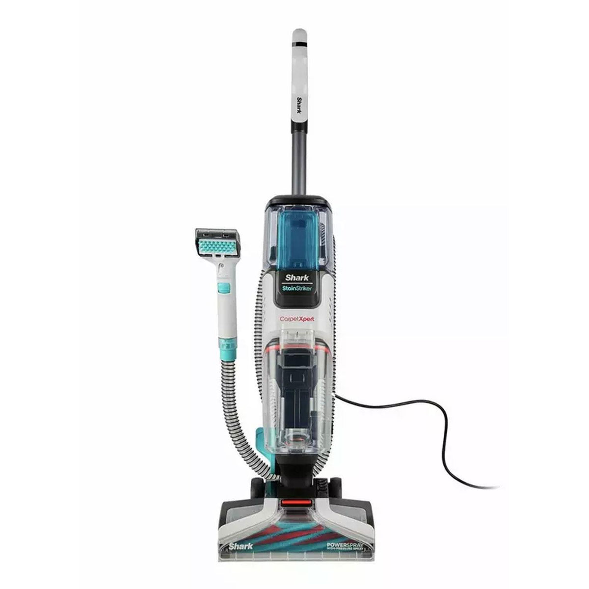 Shark CarpetXpert with StainStriker Upright Deep Carpet Cleaner 960W 2.1L StainStriker Pet Stain Tool Water Tank White