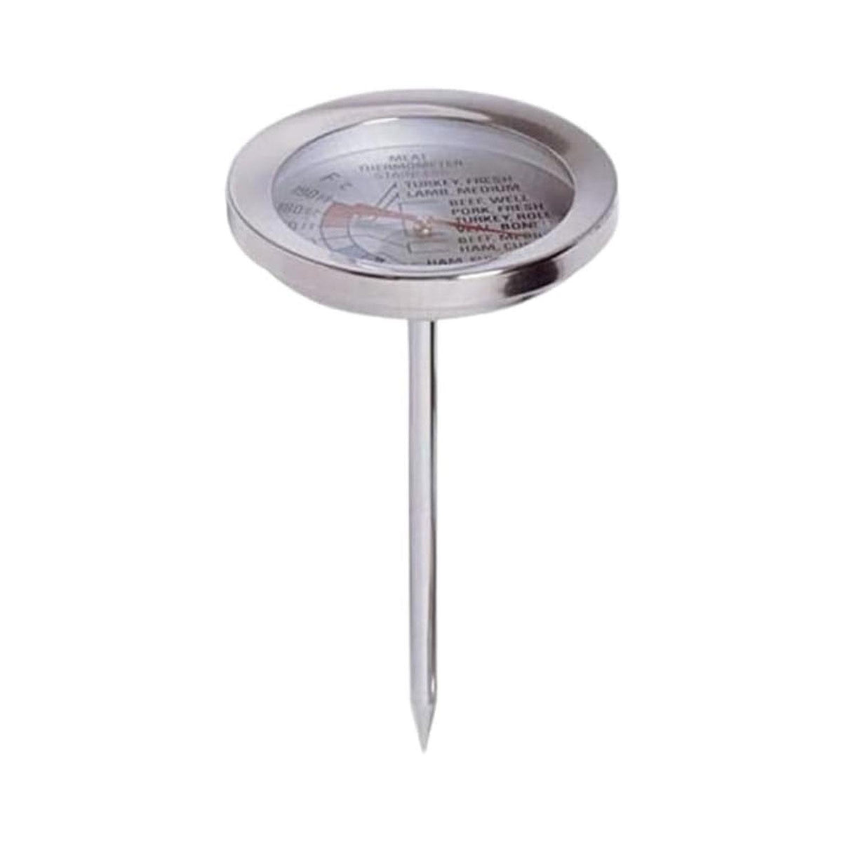 Tala Stainless Steel Meat Thermometer with Easy-Read Dial for Roasting Cooking and Roasting 120 to 180 Degrees Celsius Silver
