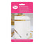 Tala Stainless Steel Icing Scraper & Smoother 12cm Metallic Silver Rectangular Cake Decorating Tool - product photo
