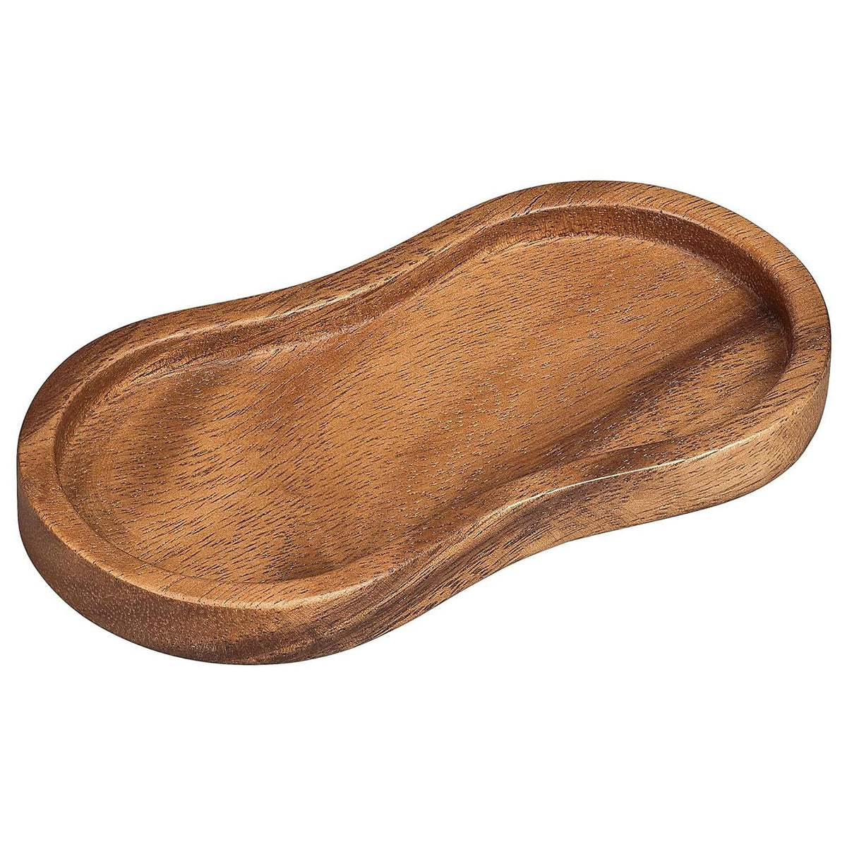 Tala Lacquered Acacia Wood Mill Rest for Salt and Pepper Mills Brown 160 x 85 mm - product photo