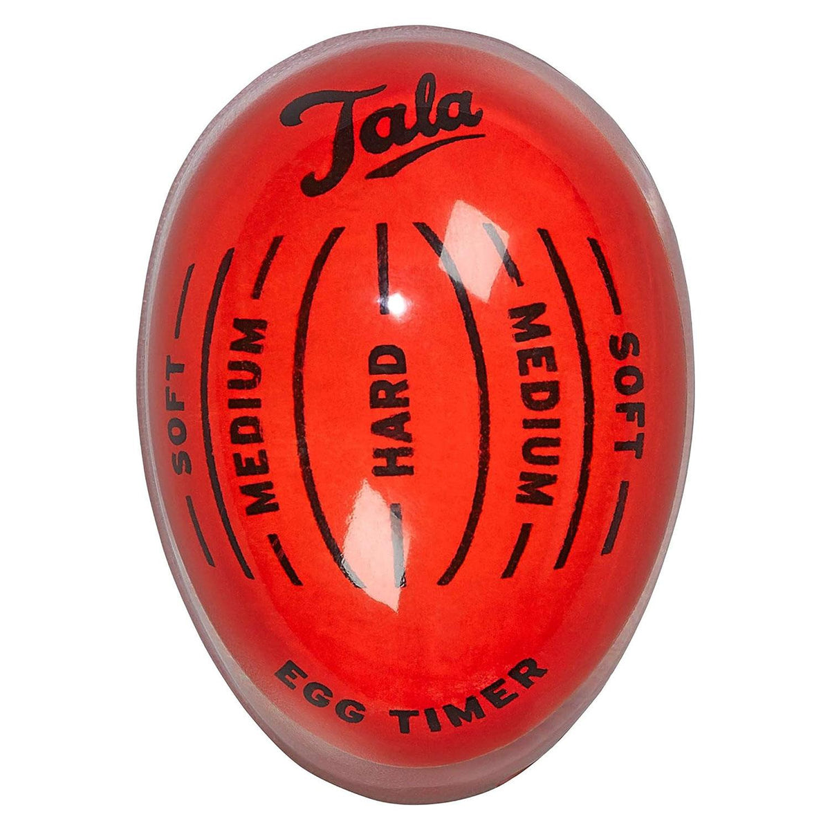 Tala Colour Changing Egg Timer Reusable Heat-Sensitive Egg Cooker for Soft Medium and Hard Boiled Eggs Multicolour