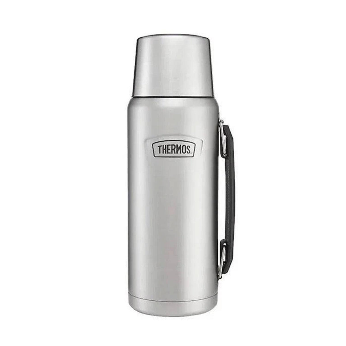Thermos Icon Series Stainless Steel Travel Drink Bottle 1.2L Silver