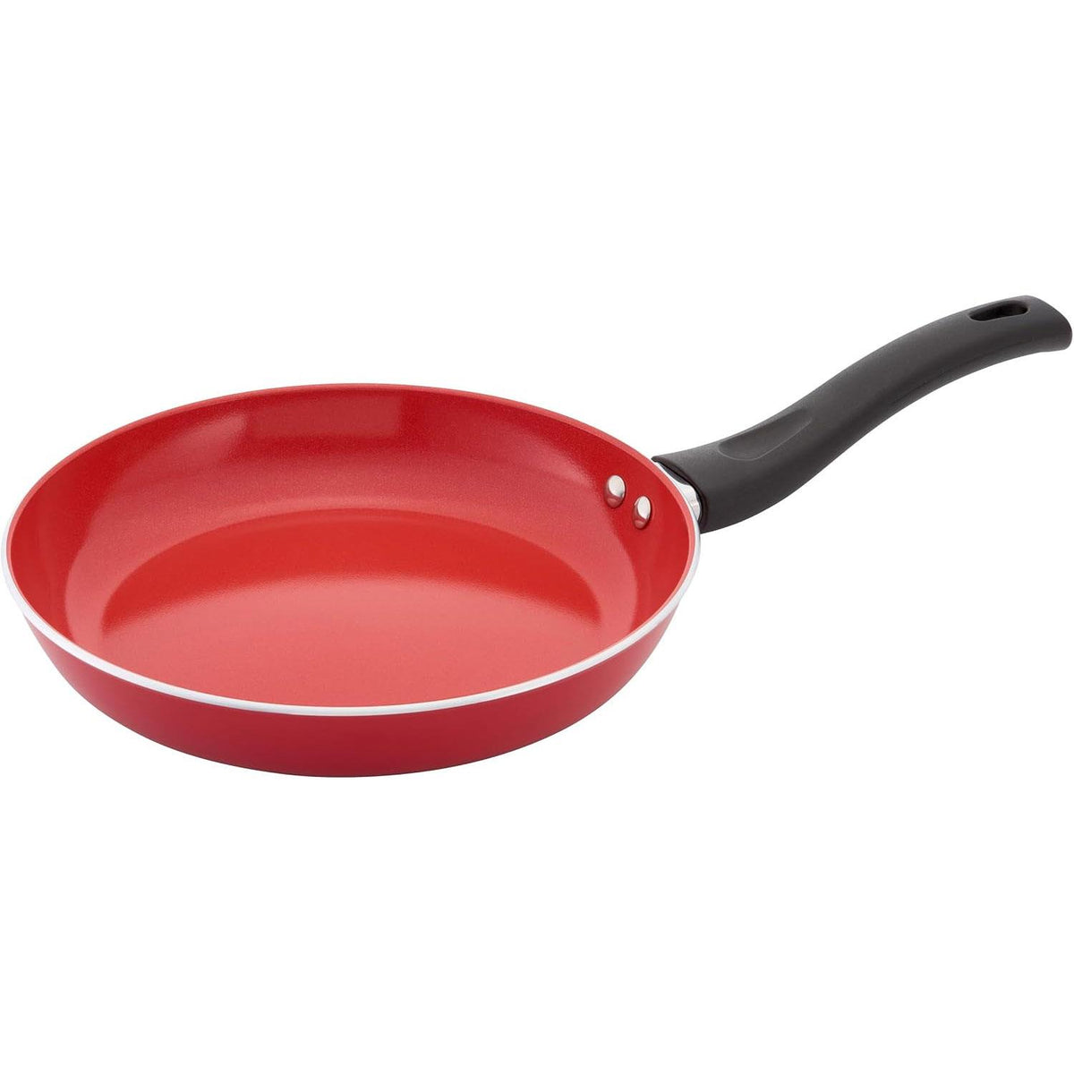 Judge Ceraglide 24cm Ceramic Non-Stick Frying Pan Aluminium Induction Compatible Red