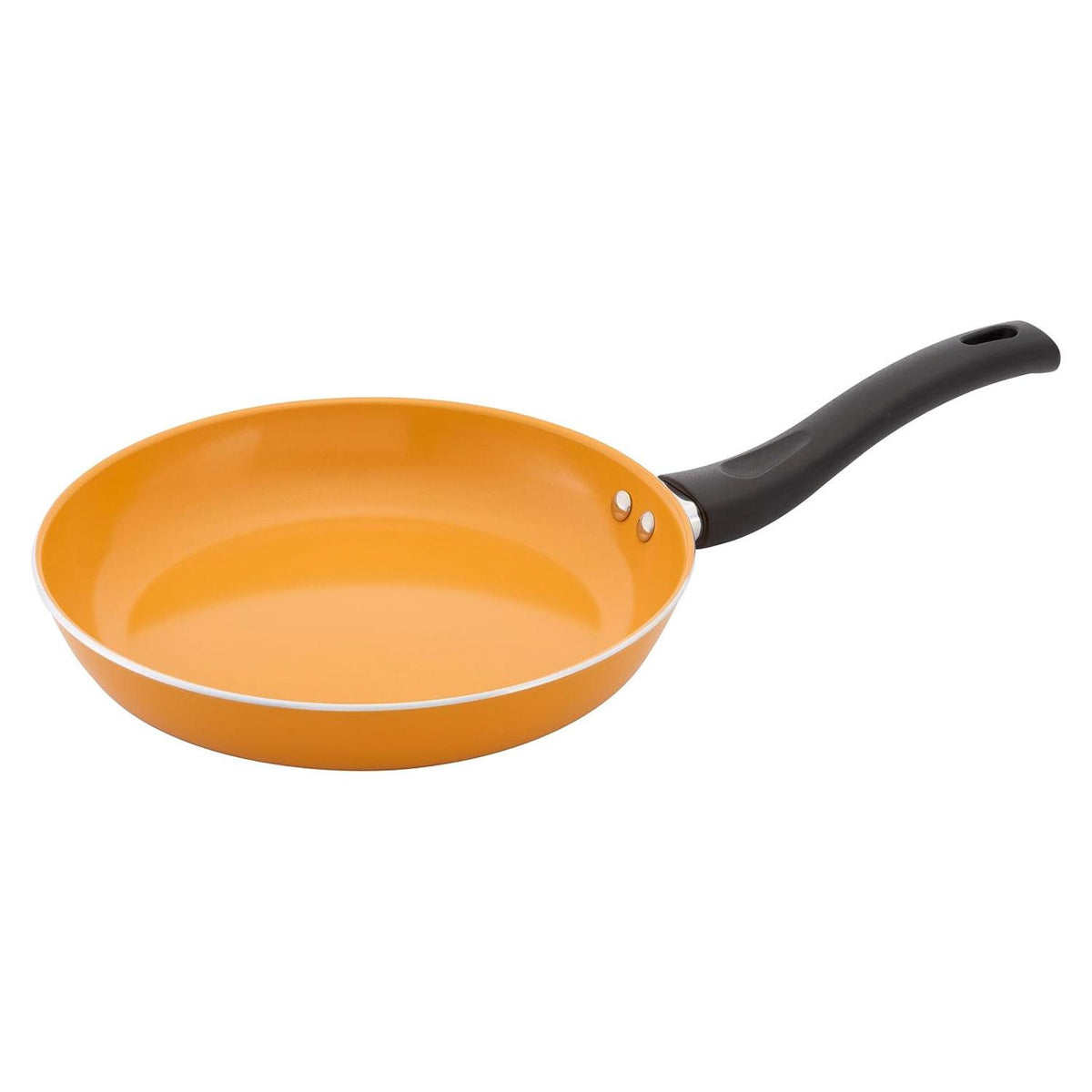 Judge Ceraglide 24cm Ceramic Non-Stick Frying Pan Aluminium Induction Compatible Yellow