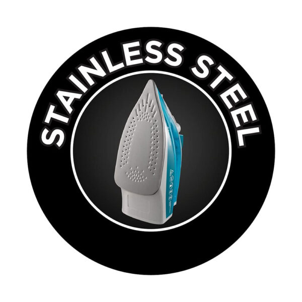 Russell Hobbs Supremesteam Traditional Iron Stainless Steel 2400 W 0.3 Litre - Blue/White 23061 - Image 9