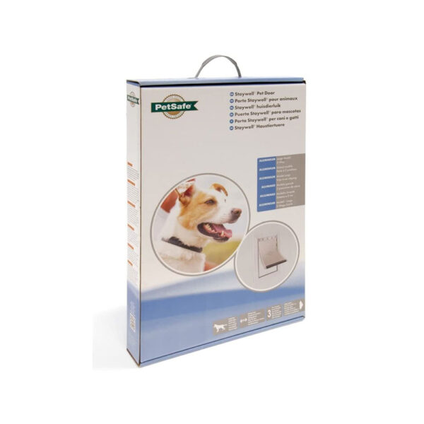 PetSafe Staywell Aluminum Pet Door Flap Energy Efficient Magnetic Locking Large - Image 8