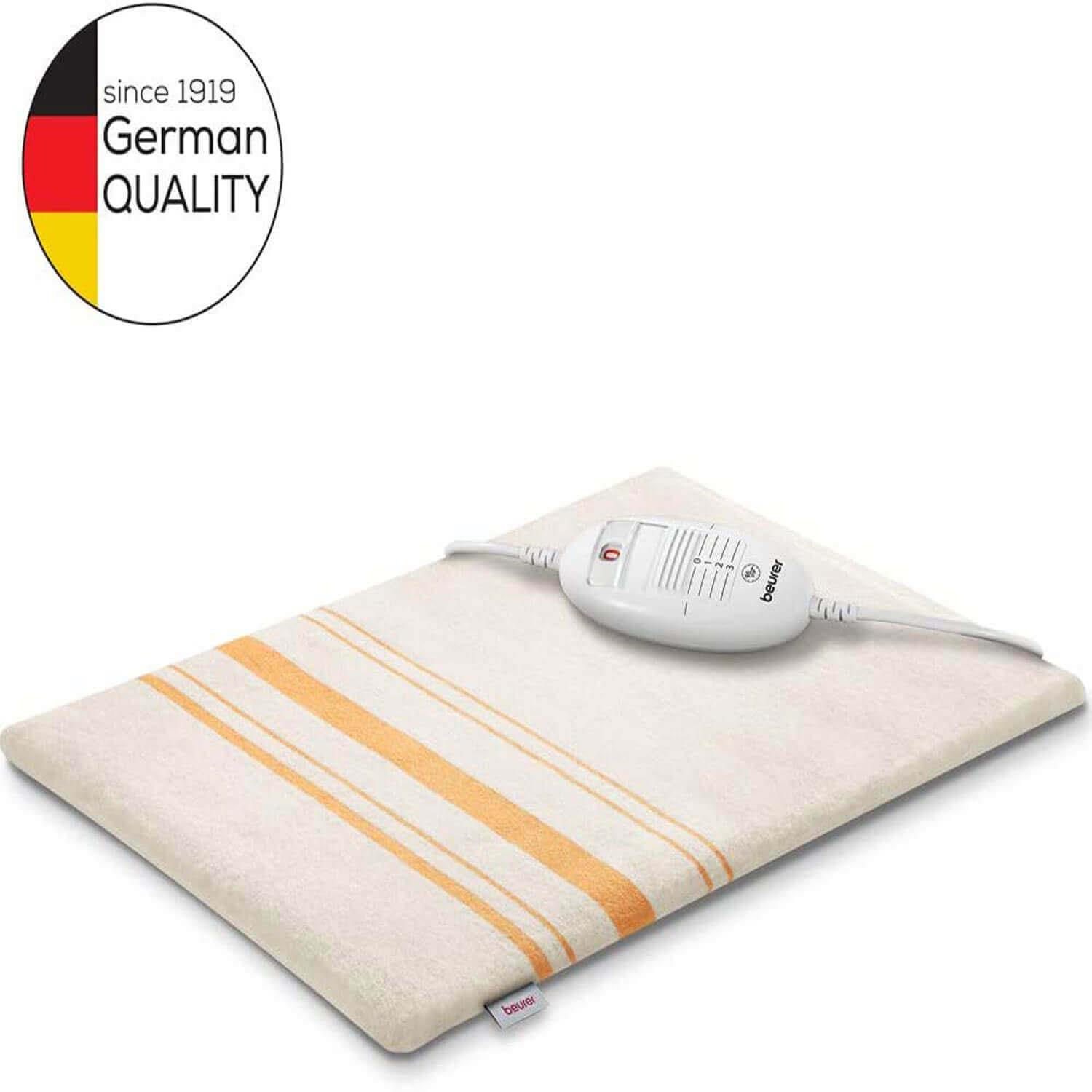 Beurer Entry Level Electric Heating Pad 3 Adjustable Heat Setting