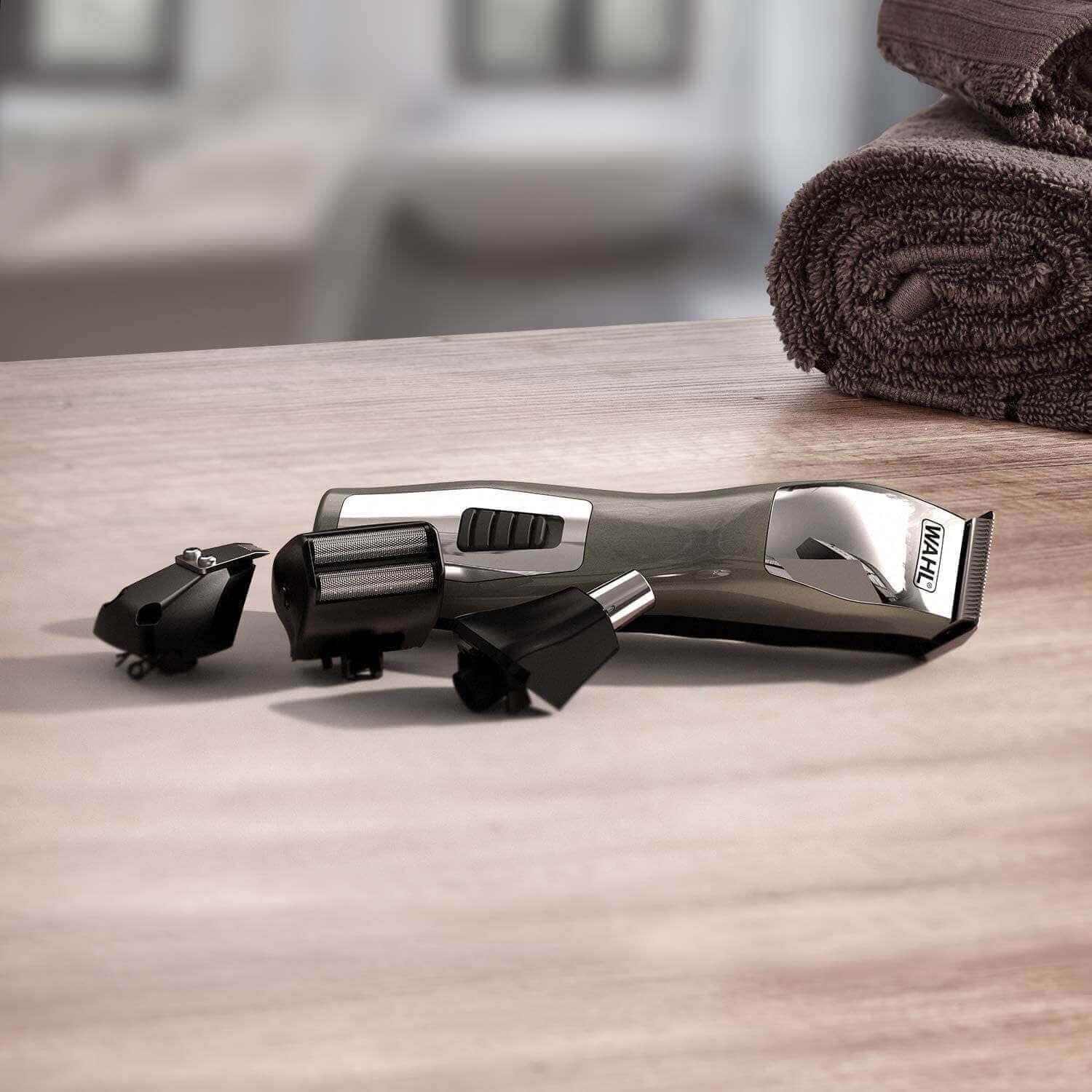 Wahl Chromium 14 In 1 Rechargeable Multi Groomer Trimmer Shaver Kit