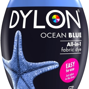 Dylon Machine Fabric Dye Pod For Clothes And Soft Furnishings 350g – Ocean Blue