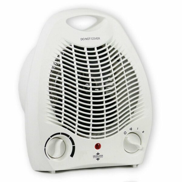 Infapower Upright Fan Heater With 2 Heat Settings