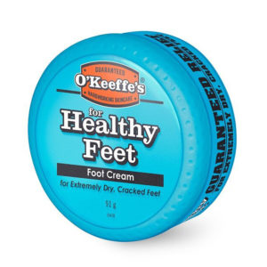 O’Keeffe’s Healthy Feet Foot Cream – Guaranteed Relief For Extremely Dry Cracked Feet – 91g