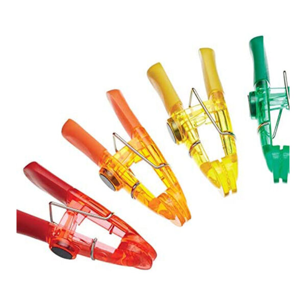 KitchenCraft Magnetic Memo Clips / Bag Sealers Assorted - Set of 7 - Image 2