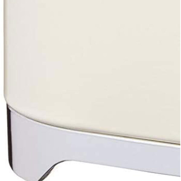 KitchenCraft Lovello Coffee Storage Canister Tin 11 x 19 cm (4.5" x 7.5") - Vanilla Cream - Image 2