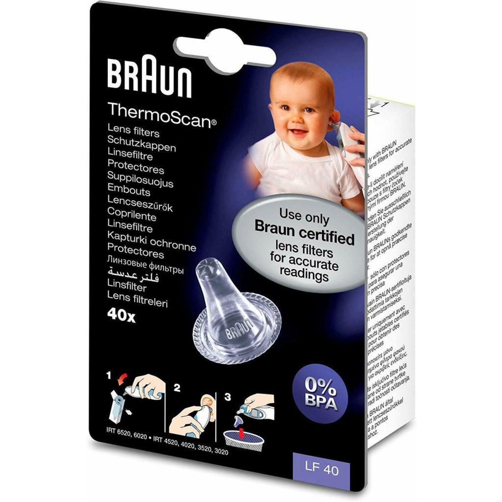 Braun ThermoScan Lens Filters for Ear Thermometers Pack of 40 BuysBest