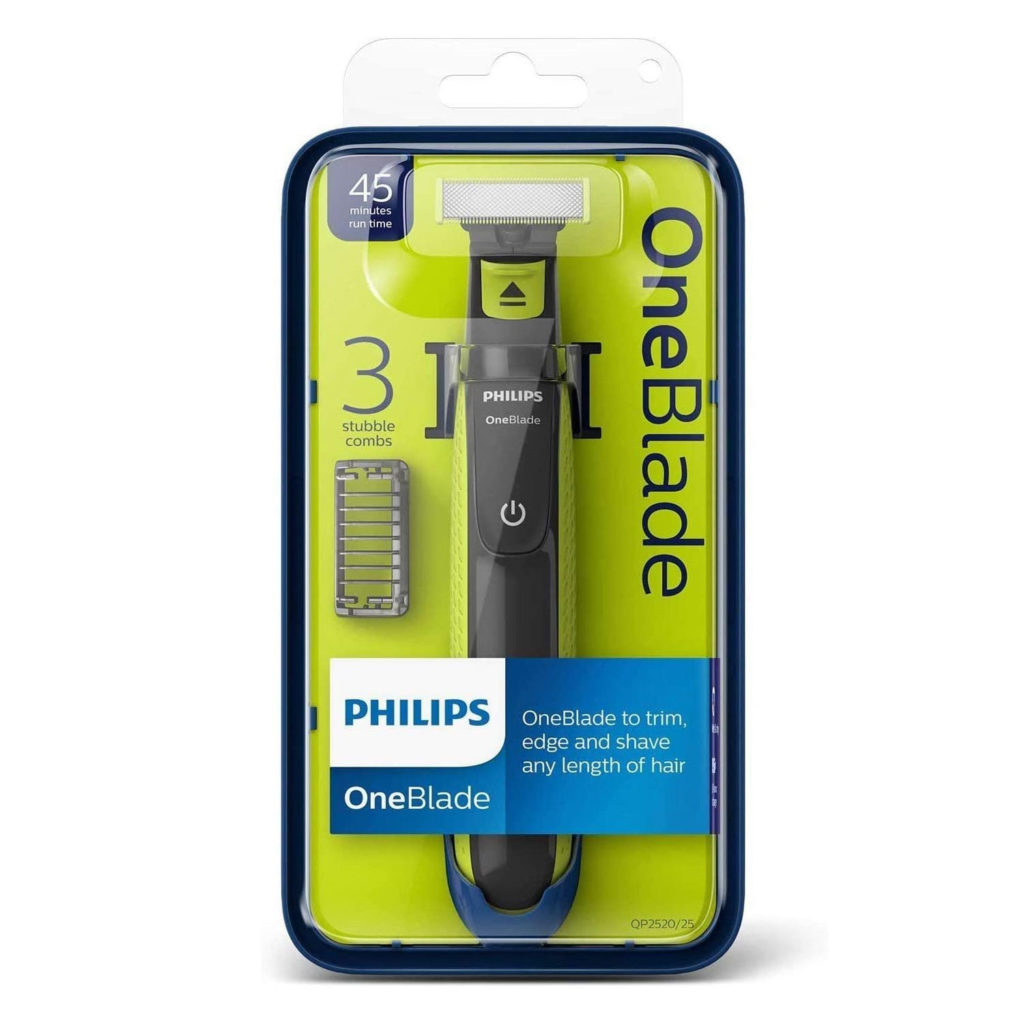 Philips One Blade Electric Trimmer Styler Shaver 3x Combs Wet & Dry