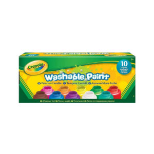 Crayola Washable Kids Paint Set – 10 Colours