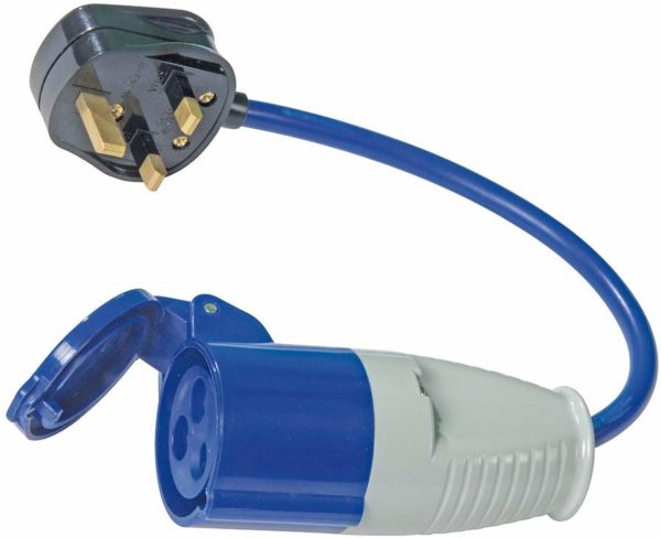 PowerMaster Fly Lead Converter 13A Plug to 16A Socket