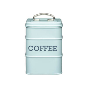 KitchenCraft Living Nostalgia Coffee Storage Canister – Vintage Blue